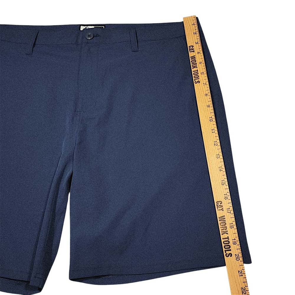 Reef Hybrid Shorts 38 x8 Men 20" Blue Stretch Performance Surf Casual Beach READ - Picture 8 of 11
